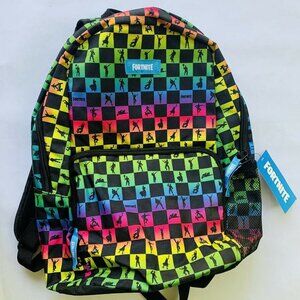 Girls Fortnite Backpack Rainbow Emotes